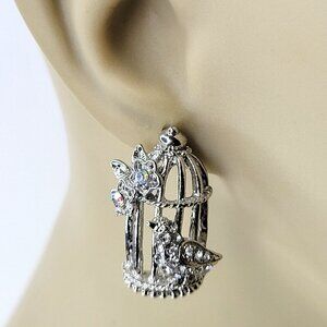 Birdcage Earrings Whimsy Earrings